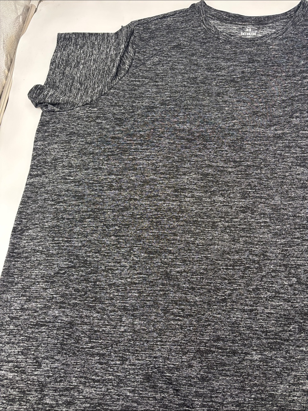 Under Armour Tech Short Sleeve Graphic Tee in Black Twist - Picture 3 of 7